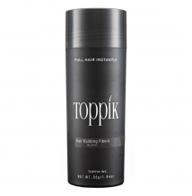 Toppik Hair Building Fibers Zahušťovací vlákna na vlasy a vousy Černá 27 g