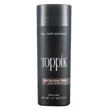 Toppik Hair Building Fibers Zahušťovací vlákna na vlasy a vousy Tmavě Hnědá 27 g