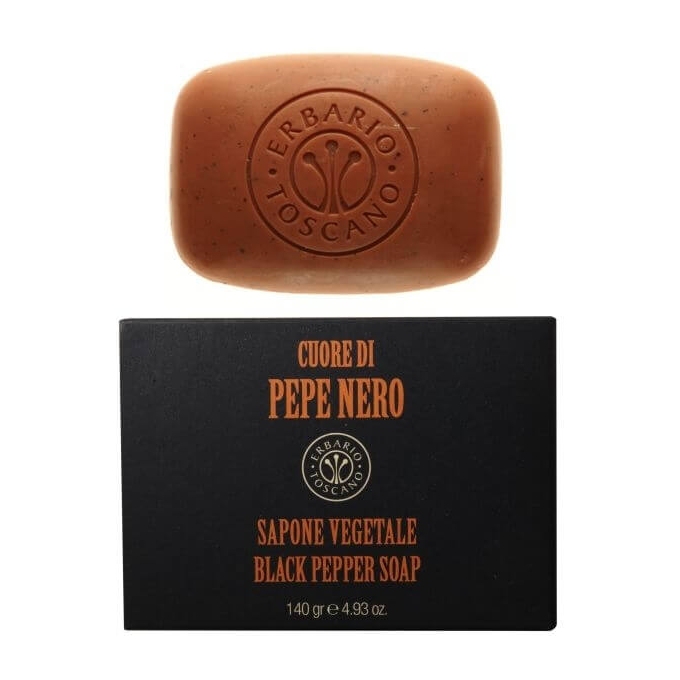 Erbario Toscano Černý pepř mýdlo 140 g