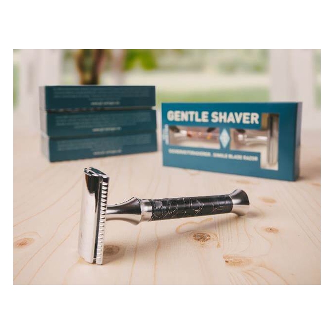 Timor Gentle Shaver Black Open Comb