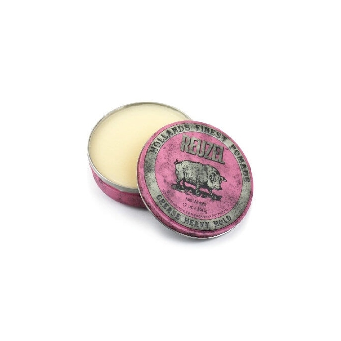 Reuzel Pink Grease Heavy Hold, pomáda na vlasy 113 g