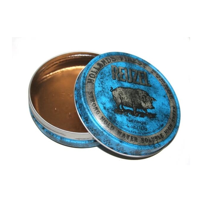 Reuzel Blue Strong Hold High Sheen Pig, pomáda na vlasy 113 g