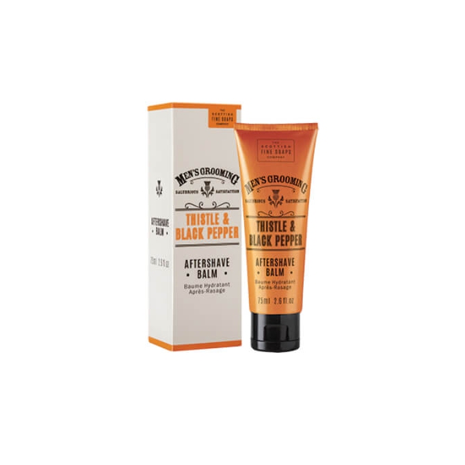 Scottish Fine Soaps Thistle and Black Pepper balzám po holení 75 ml