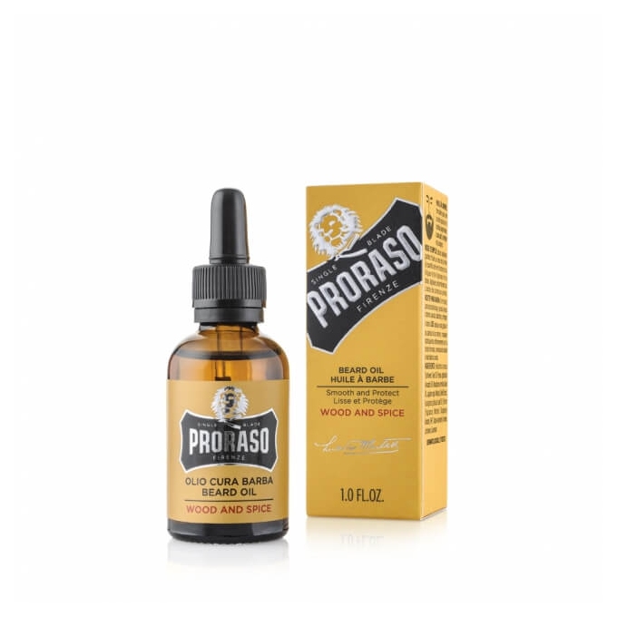 Proraso Wood and Spice olej na vousy 30 ml