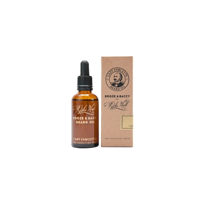 Captain Fawcett Ricki Hall olej na vousy 50 ml