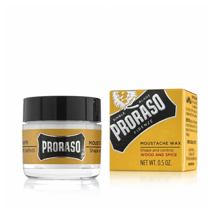Proraso Wood & Spice vosk na knír 15 ml