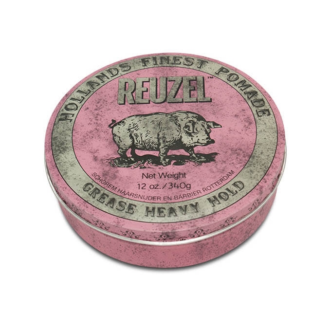 Reuzel Pink Grease Heavy Hold 340g, pomáda na vlasy