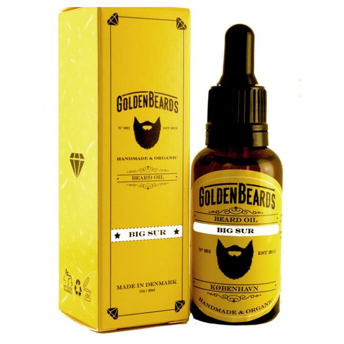 Golden Beards Big Sur olej na vousy 30 ml