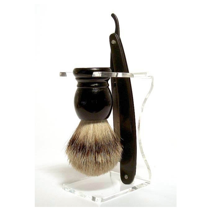 Hans Baier Black Silvertip sada na holení