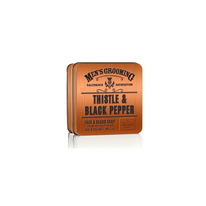 Scottish Fine Soaps Thistle and Black Pepper mýdlo na vousy