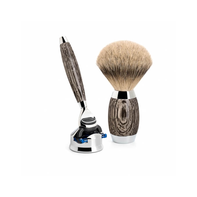 Mühle Edition No. 3 Bog Oak & Sterling Silver Fusion 3-dílná