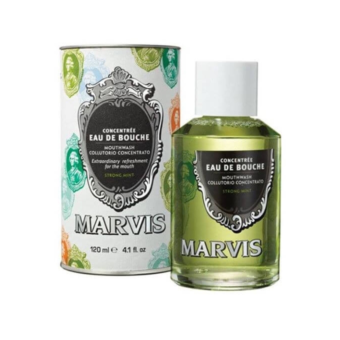 Marvis Strong Mint ústní voda 120 ml