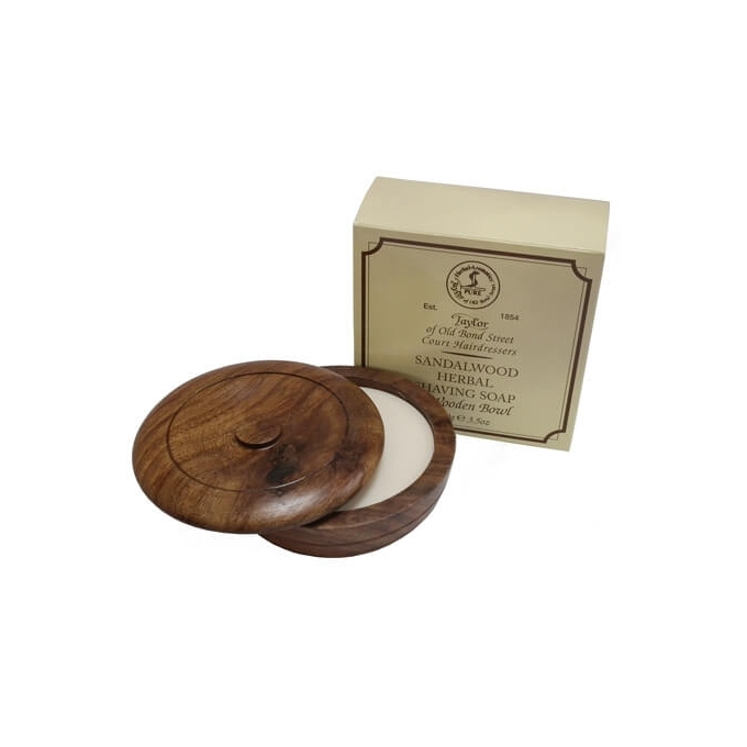 Taylor of Old Bond Street Sandalwood miska na holení a mýdlo 100 g