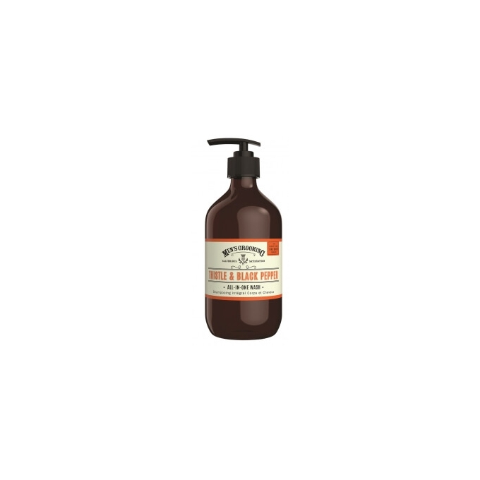 Scottish Fine Soaps Thistle and Black Pepper mycí gel na tělo a vlasy