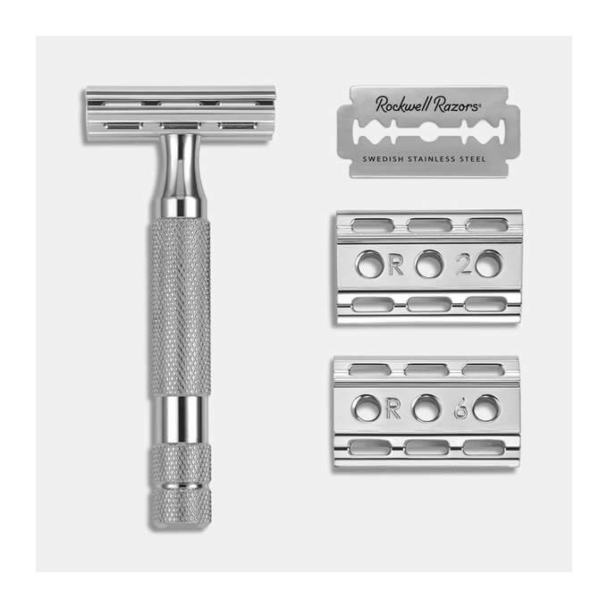 Rockwell Razors 6C Classic White Chrome, holicí strojek