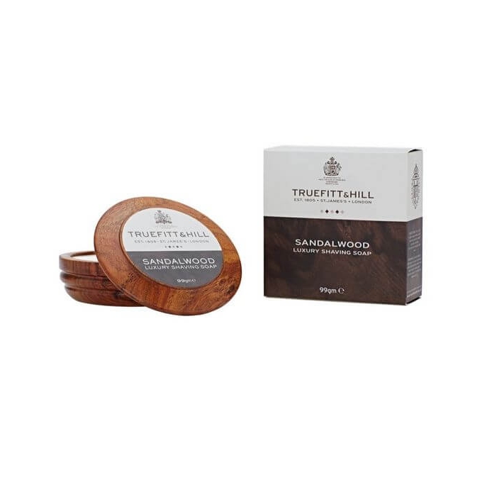 Truefitt and Hill Sandalwood mýdlo na holení v misce