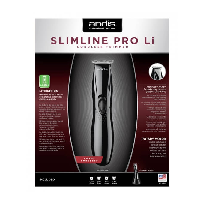 Andis Slimline Pro Li T-Blade Black