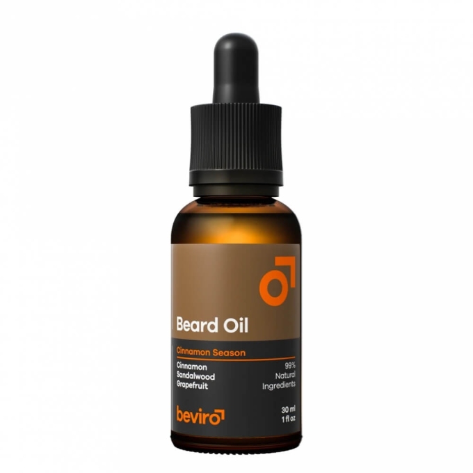 Beviro Cinnamon Season olej na vousy 30 ml