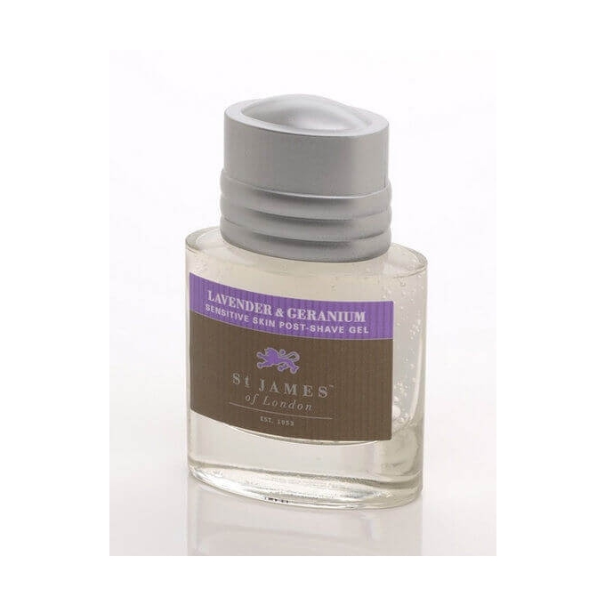St James of London Lavender & Geranium, gel po holení 100 ml