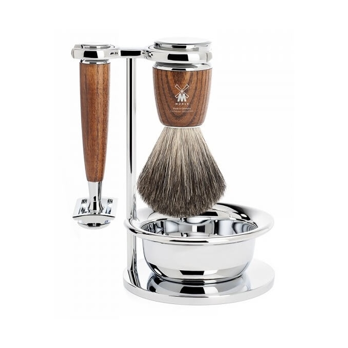 Mühle Rytmo Ash Pure Badger 4-dílná