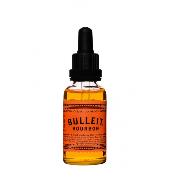 Pan Drwal Bulleit Bourbon olej na vousy 30 ml