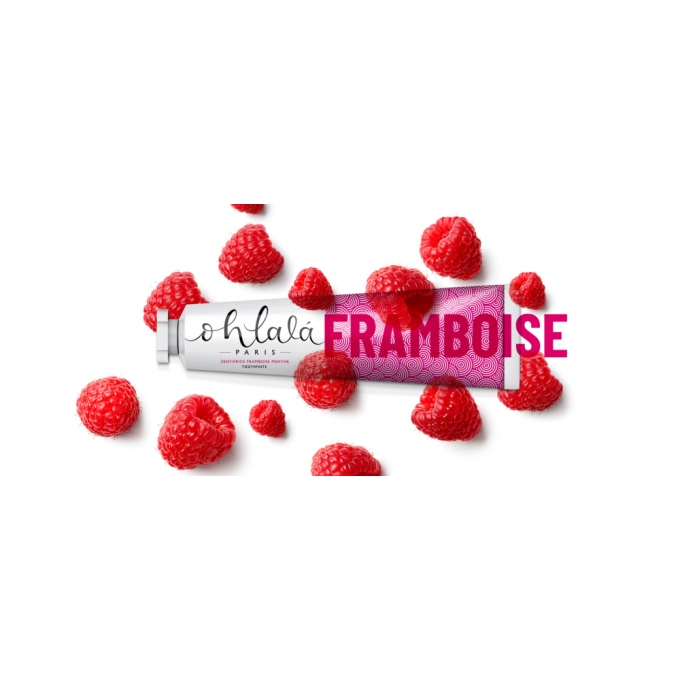 Ohlalá Raspberry Mint zubní pasta 75 ml