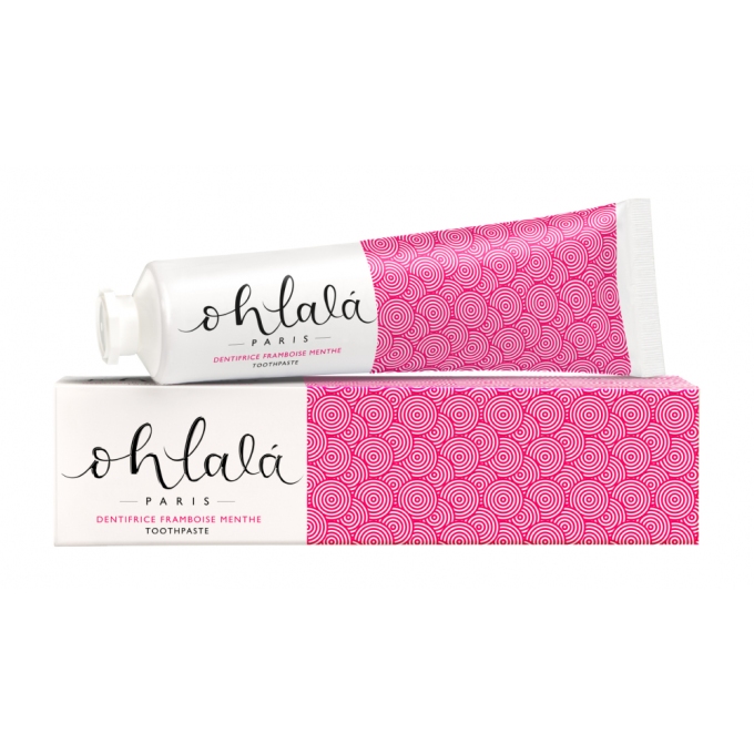Ohlalá Raspberry Mint zubní pasta 75 ml