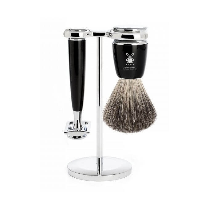 Mühle Rytmo Black Pure Badger 3-dílná