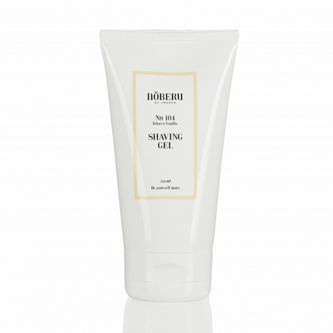 Noberu Tobacco Vanilla transparentní gel na holení 150 ml