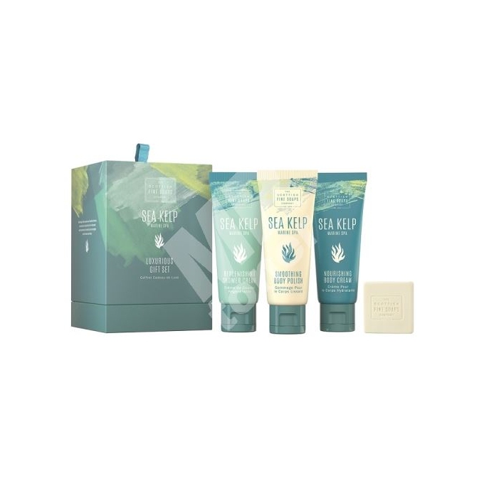 Scottish Fine Soaps Sea Kelp dárková sada 4 ks