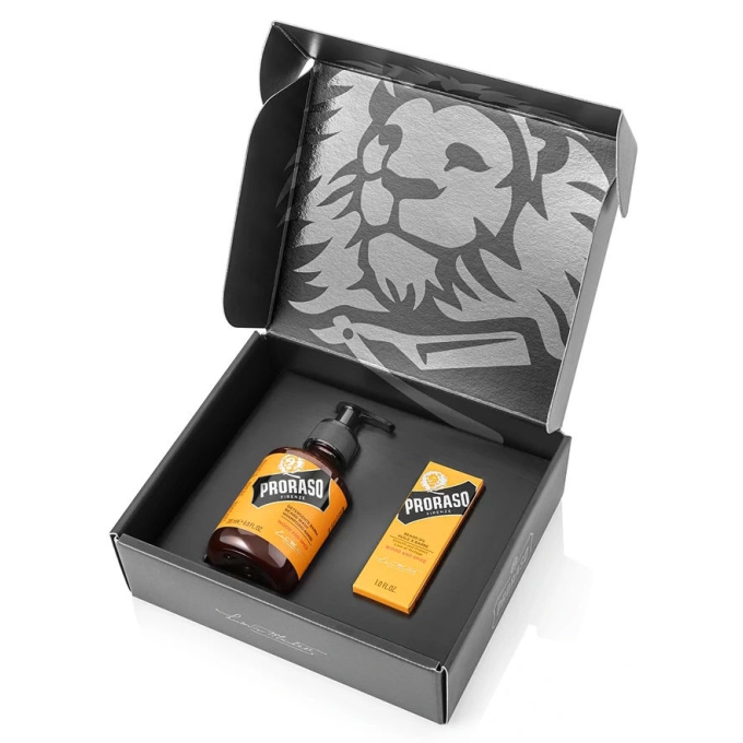 Proraso Duo Wood and Spice sada na vousy