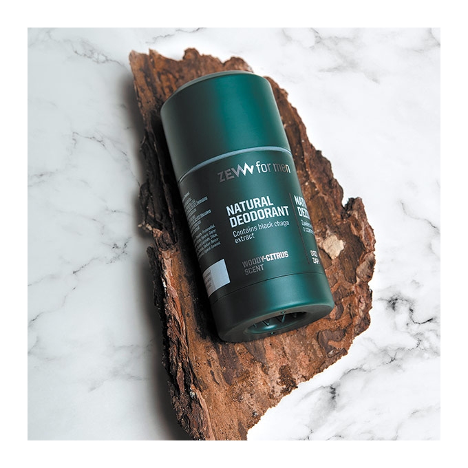 Zew for men Natural tuhý deodorant 80g
