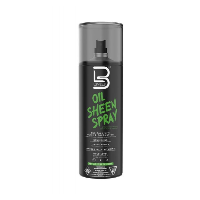 L3VEL3 Oil Sheen Spray olej na vlasy 385 ml