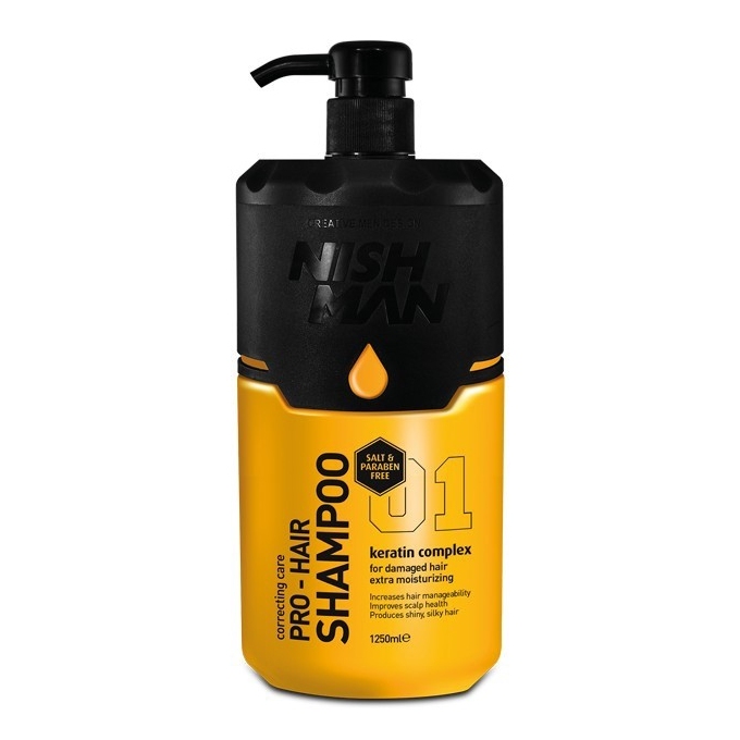 Nishman Pro-Hair šampon na vlasy 1,25l