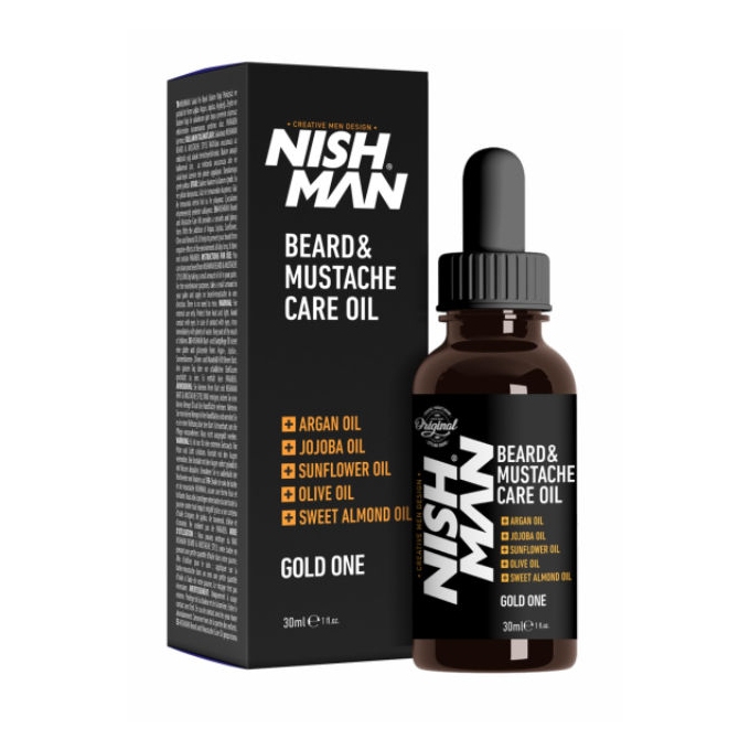 Nishman Beard & Mustache olej na vousy 30 ml