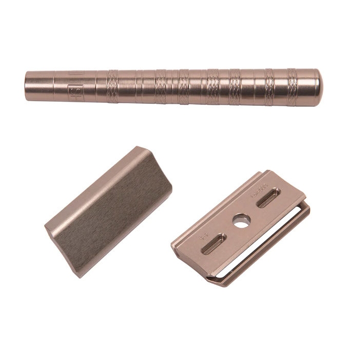 Henson AL13 Aluminium Tan Mild holicí strojek