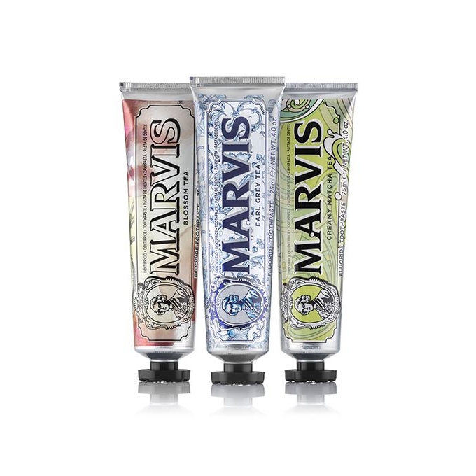 Marvis Tea Collection, dárkové balení 3 x 25 ml