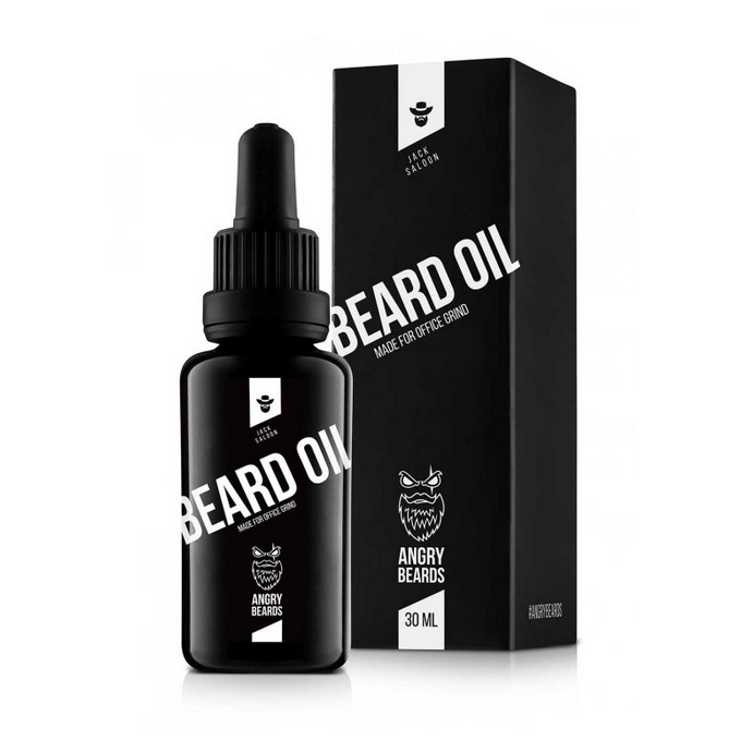 Angry Beards Jack Saloon, olej na vousy 30 ml