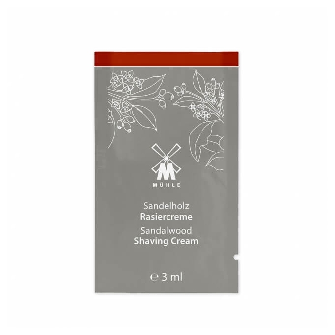 Mühle Sandalwood krém na holení 3 ml