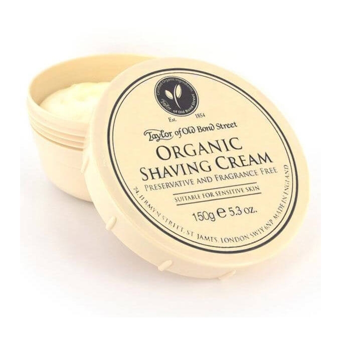Taylor of Old Bond Street Organic, krém na holení 150g
