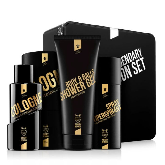 Angry Beards Legendary Jack Saloon kosmetická sada