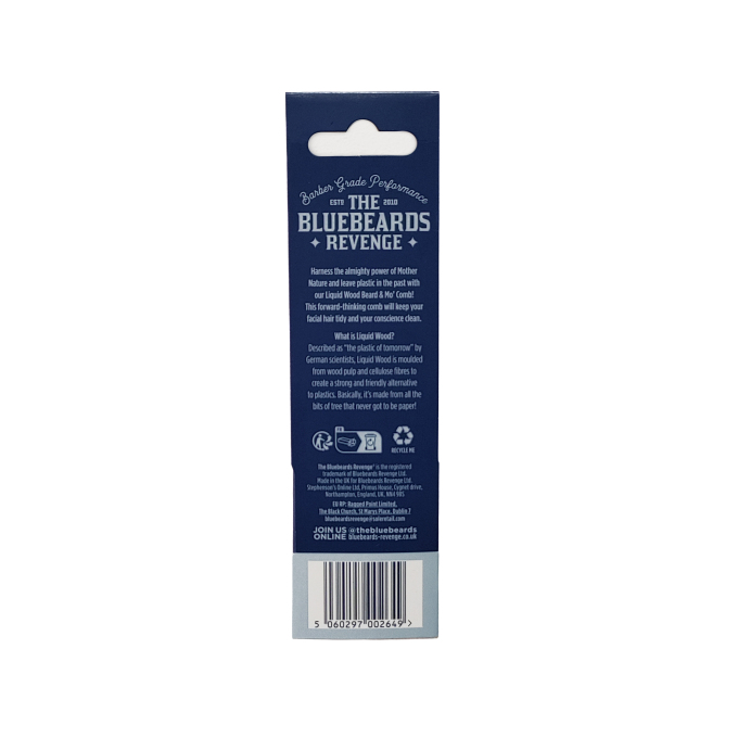 Bluebeards Revenge Liquid Wood hřeben na vousy