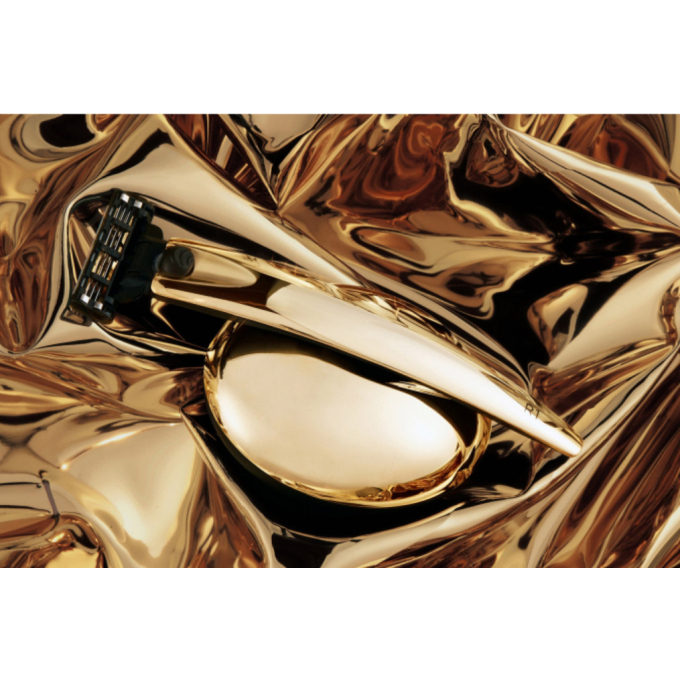 Bolin Webb R1 Gold 24ct, sada holicího strojku se stojánkem