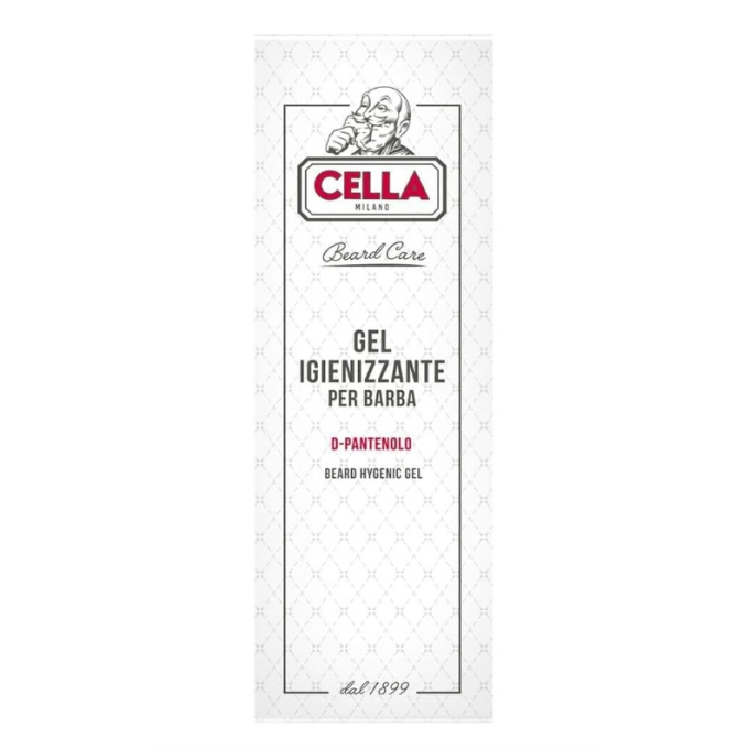 Cella Milano bezoplachový čisticí gel na vousy 100 ml