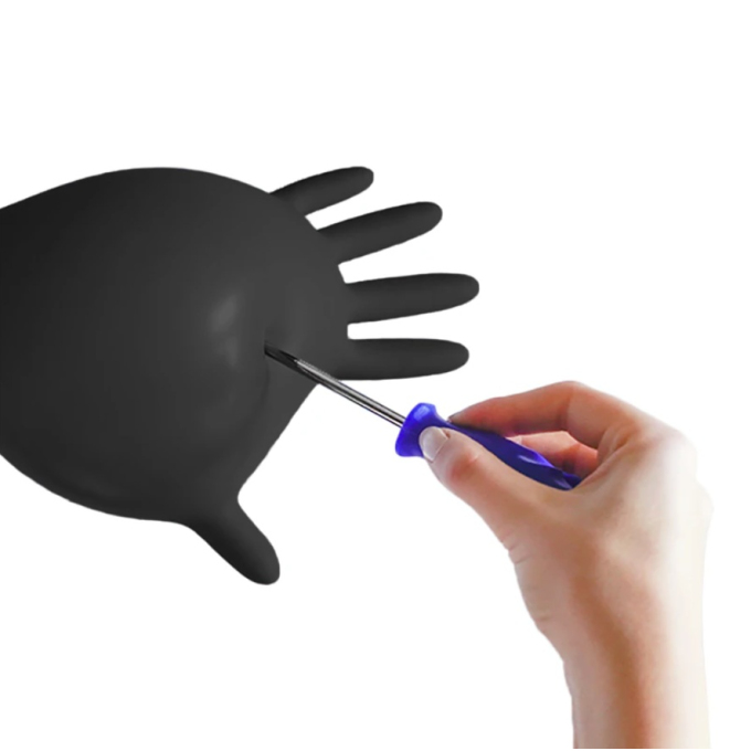 Espeon Nitril Ideal 3 nitrilové rukavice černé XL