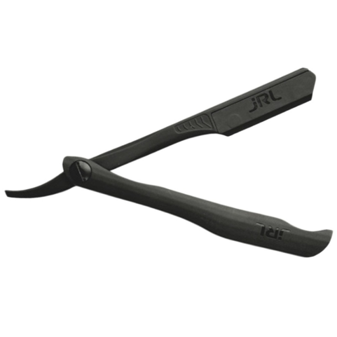 JRL Barber straight edge razor Black magnetická shavetta