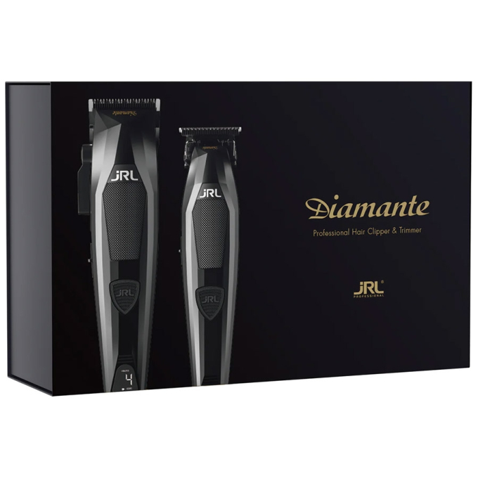 JRL Diamante Black Clipper & Trimmer sada