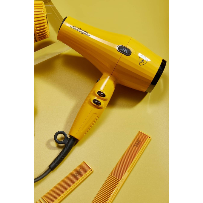 JRL Lamborghini Diamante Yellow collection Clipper & Trimmer & Dryer sada