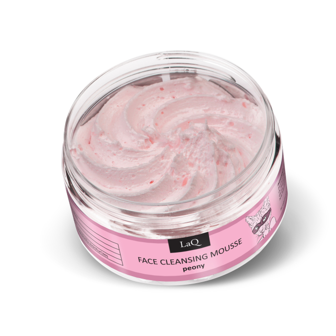 LaQ Peony Nourishing pleťová čisticí pěna 40 g