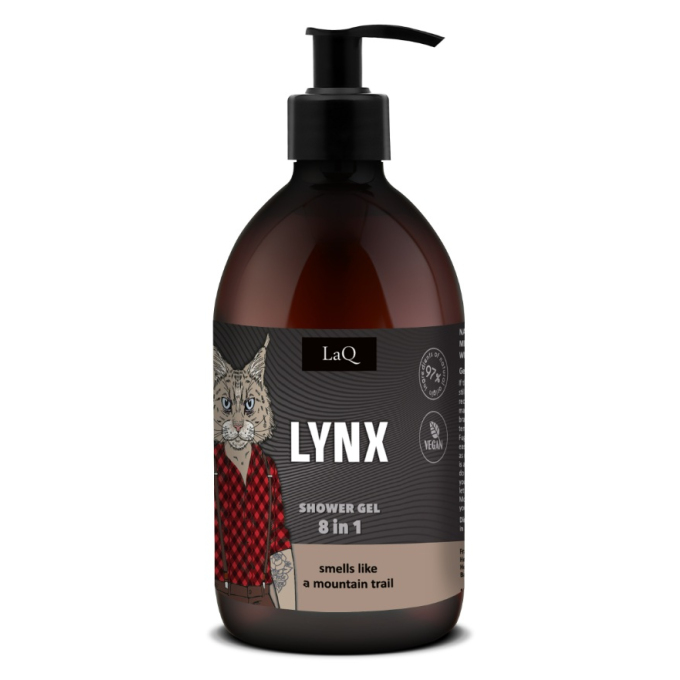 LaQ Lynx sprchový gel 500 ml
